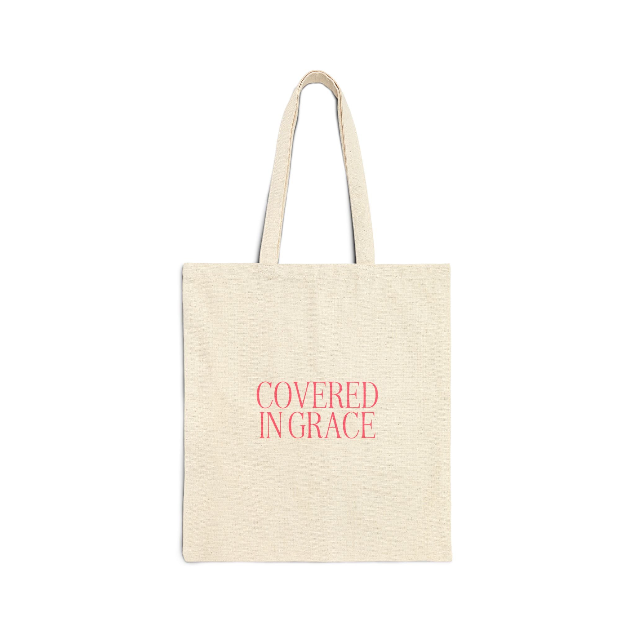 Covered in Grace Tote Bag