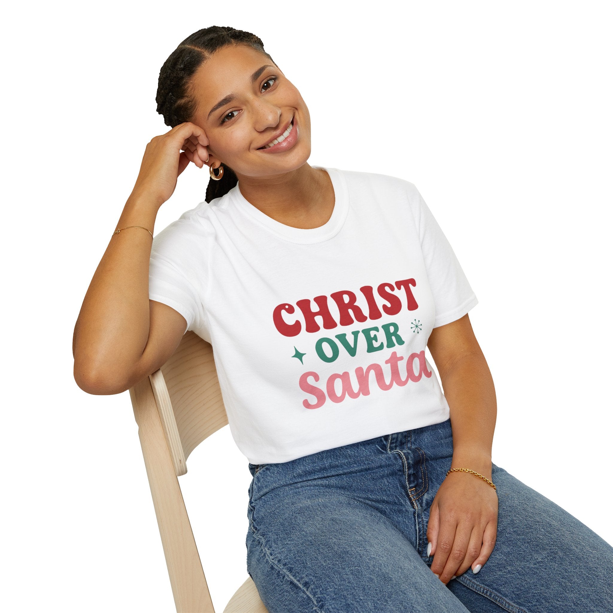 Christ Over Santa Tee