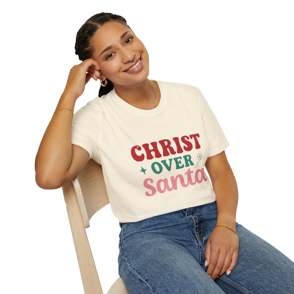 Christ Over Santa Tee