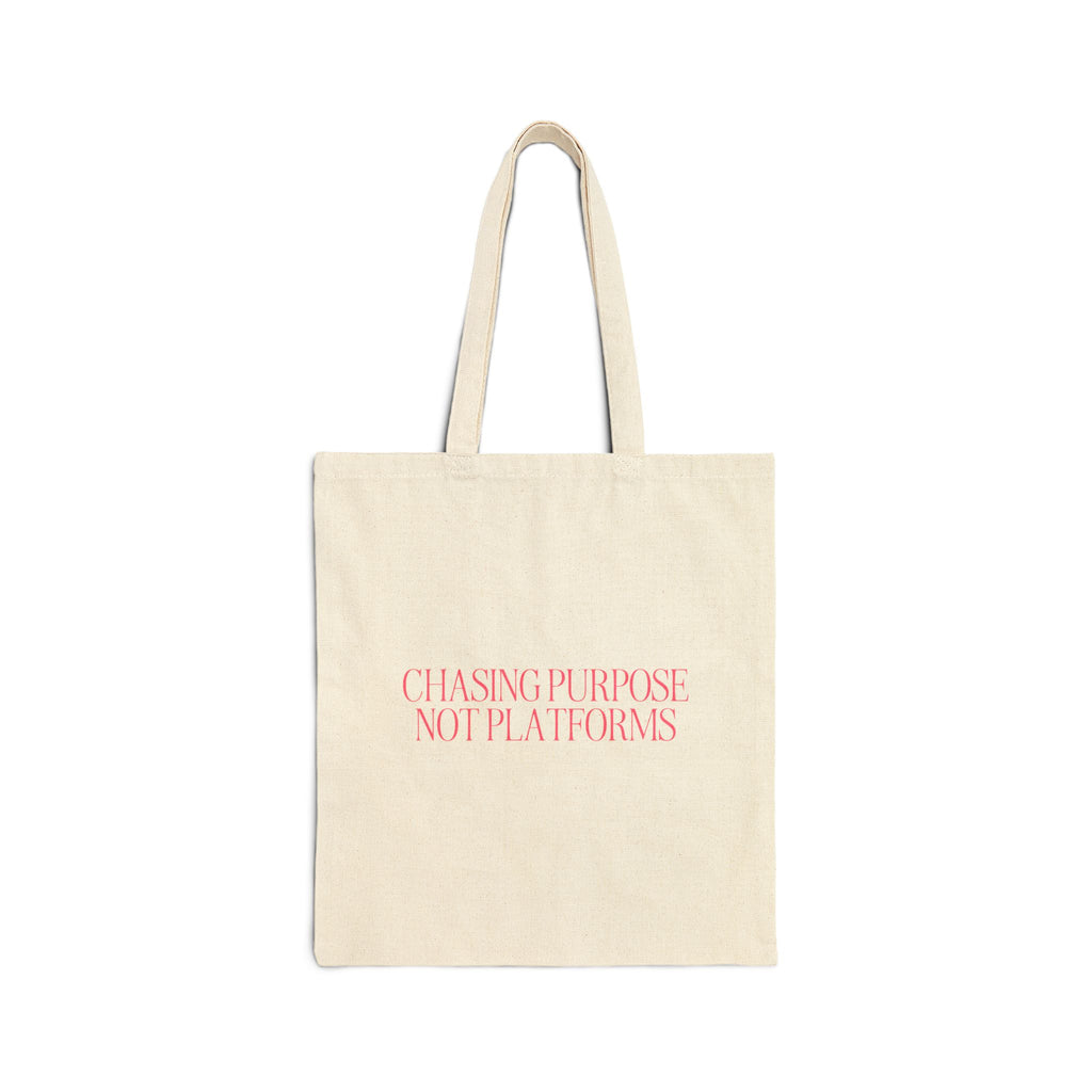 Chasing Purpose Tote Bag
