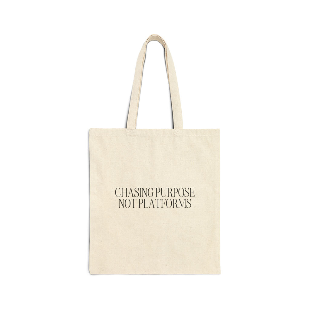 Chasing Purpose Tote Bag